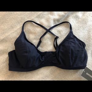 Athlete Smocked Bikini top